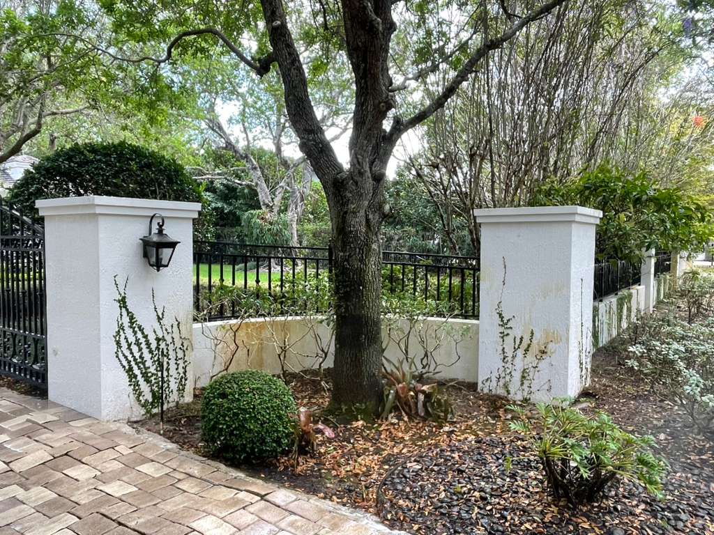 Exterior Painting - Before professional lawn care and landscaping service by The Fresh Feel in South Florida